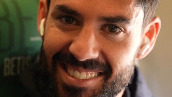 Isco Alarcón, en el viaje a Florencia.
