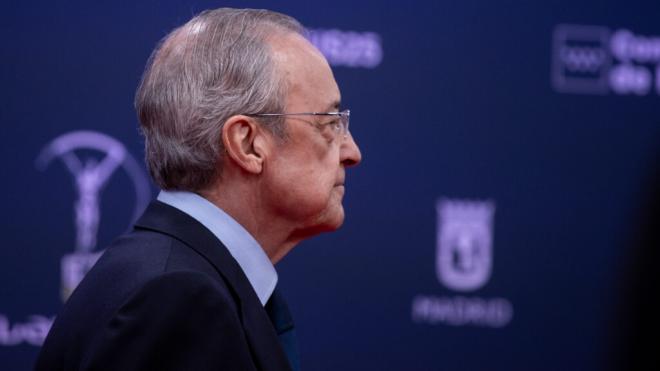 Florentino Pérez en la gala de los Premios Laureus 2025 (Foto: Cordon Press)