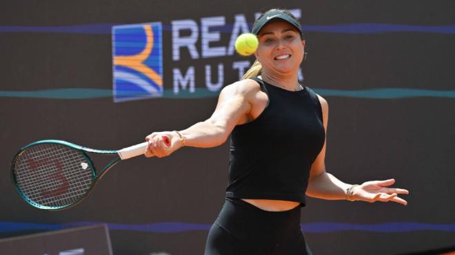 Paula Badosa entrenando en Roma (Foto: Cordon Press)