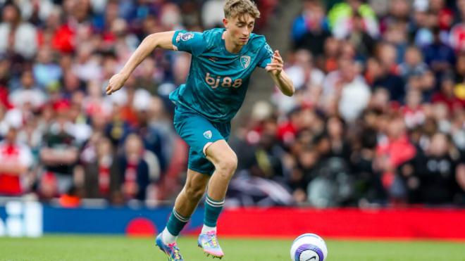 Dean Huijsen en un partido con el Bournemouth (Foto: Cordon Press)