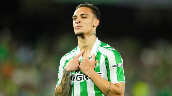 Antony, celebrando con el Real Betis (Fuente: Cordon Press)