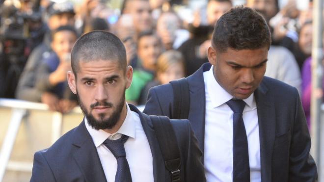 Isco y Casemiro en el Real Madrid (Cordon Press)