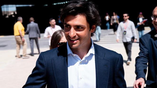 Carlos Sainz, en la puesta de largo del Gran Premio de Madrid (Foto: @carlossainz55).