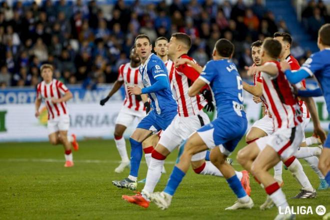 Lance del Alavés-Athletic de la primera vuelta (Foto: LaLiga).