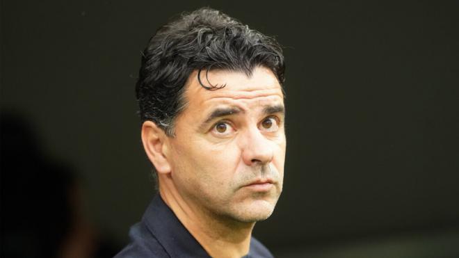 Míchel, entrenador del Girona (Fuente: Cordon Press)