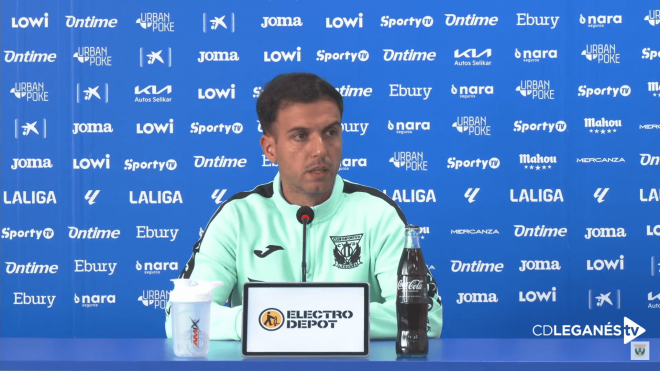 Borja Jiménez, en sala de prensa.