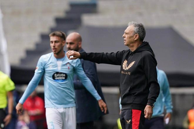 Joaquín Caparrós, contra el Celta (Foto: Cordon Press)