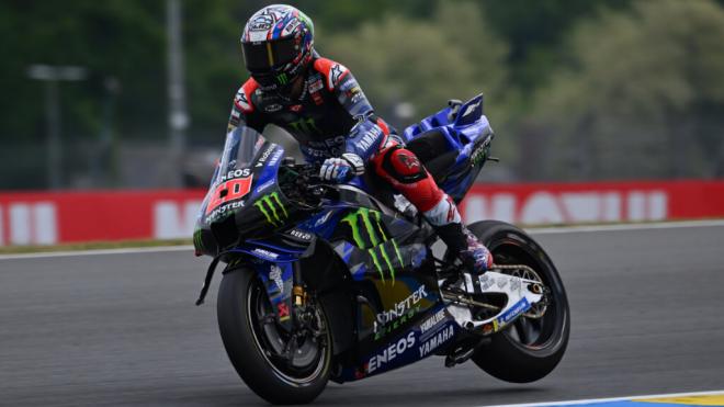 Fabio Quartararo, logrando la pole en el Gran Premio de Le Mans (Foto: Michelin).
