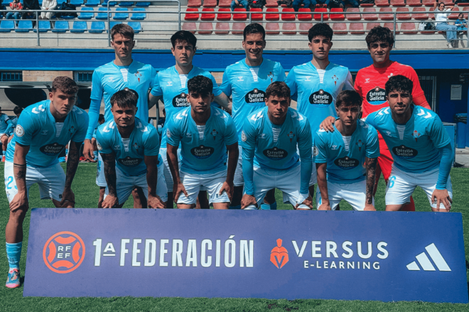 Once titular del Celta Fortuna ante el Amorebieta (Foto: RC Celta).