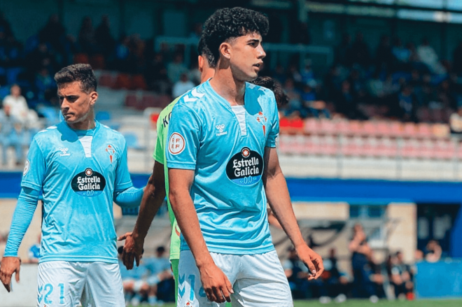 Hugo Burcio y Manu Fernández (Foto: RC Celta).