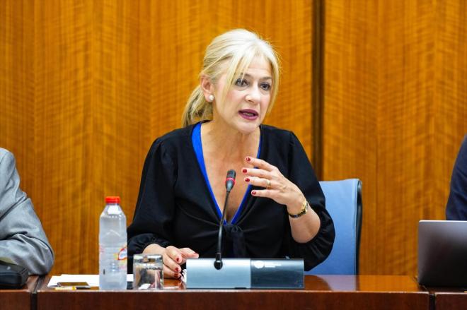 Patricia del Pozo, Consejera de Cultura y Deporte de la Junta de Andalucía.