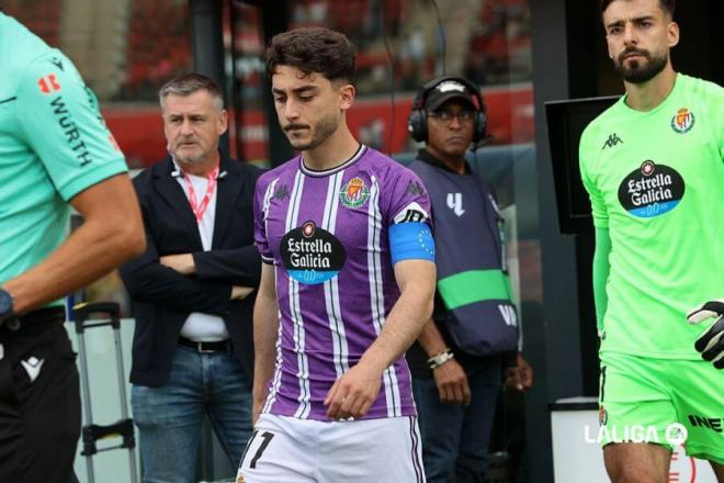 Raúl Moro, capitán en Son Moix (Foto: LALIGA).