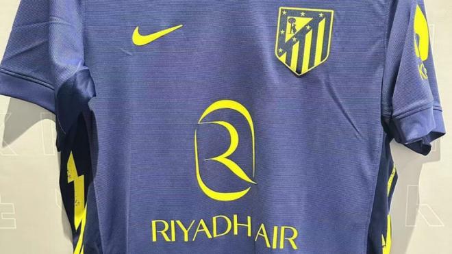 La segunda equipación del Atlético de Madrid para la temporada 25/26 (Opaleak)