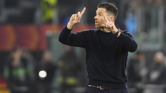 Xabi Alonso durante un partido del Bayer Leverkusen (Foto: Europa Press)
