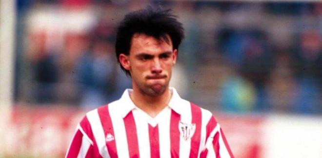 El delantero baracaldés del Athletic Club Javi Luke jugó 101 partidos como león.