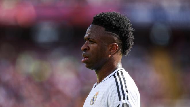 Vinicius en el partido contra el Barça (Cordon Press)