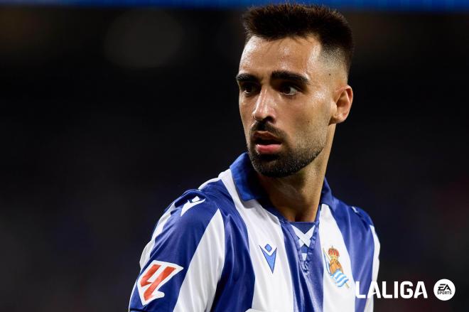 Brais Méndez, con la Real Sociedad (Foto: LALIGA).