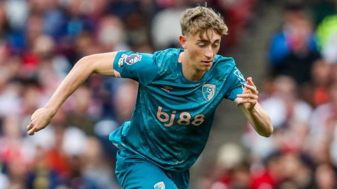Dean Huijsen en un partido con el Bournemouth (Cordon Press)