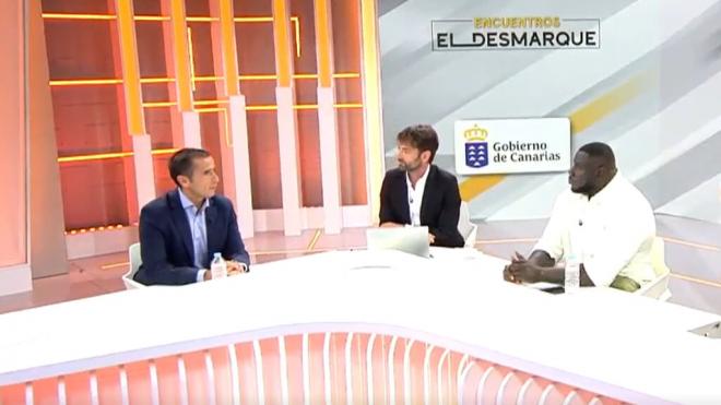 Ángel Saborido en el programa de ElDesmarque