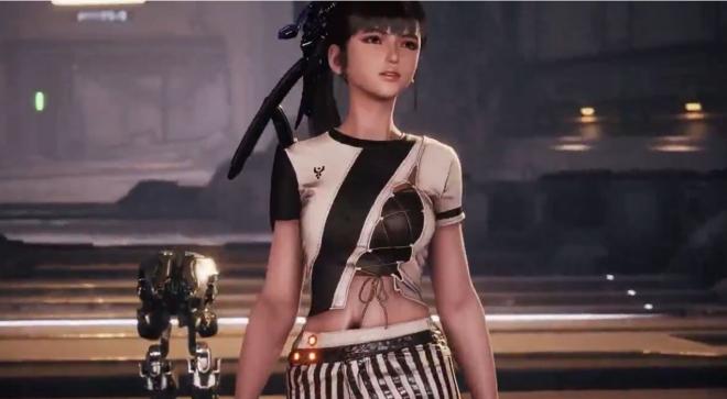 Uno de los nuevos 25 trajes de Stellar Blade para el lanzamiento en PC.