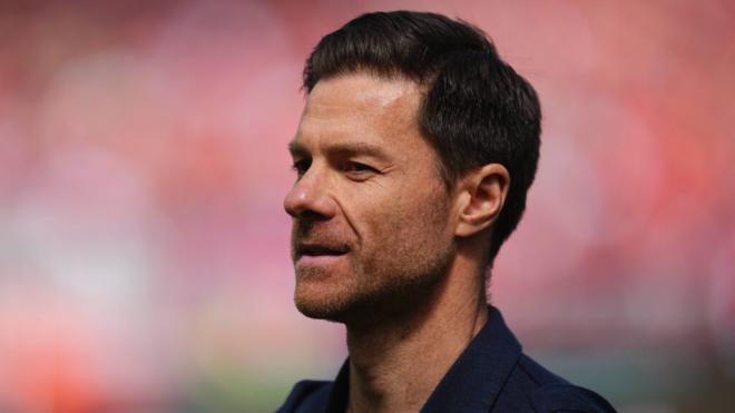 Xabi Alonso, en un partido del Bayer Leverkusen (Cordon Press)