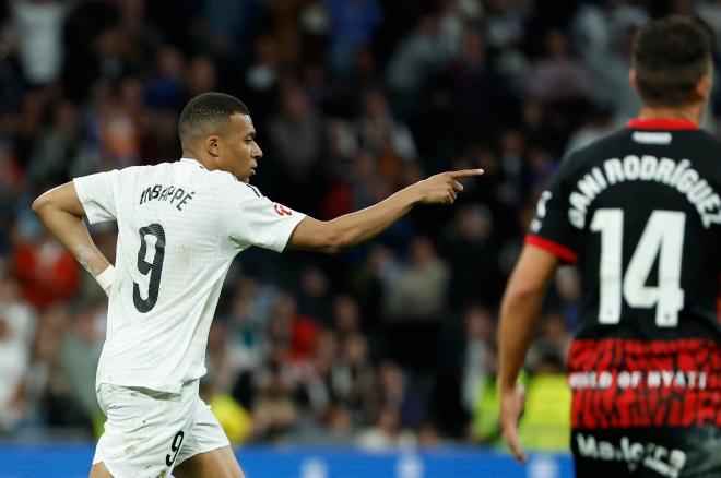 Kylian Mbappé celebra su gol ante el Mallorca (Foto: EFE)