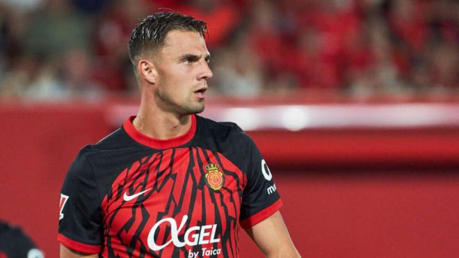 Martin Valjent, durante un partido de esta temporada 24/25 en Son Moix (Foto: Europa Press).