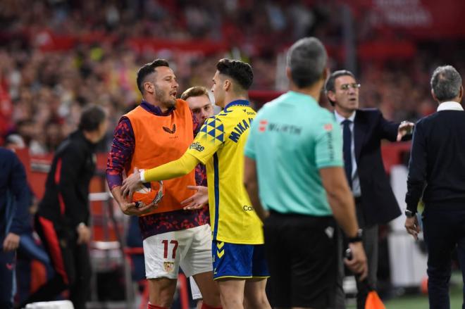 Saúl Ñíguez, ante Las Palmas (Foto: Kiko Hurtado).