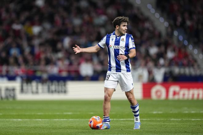 Pablo Marín, durante el Atlético-Real Sociedad (Foto: Europa Press).