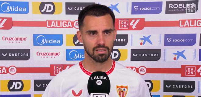 Suso, tras el encuentro ante Las Palmas.
