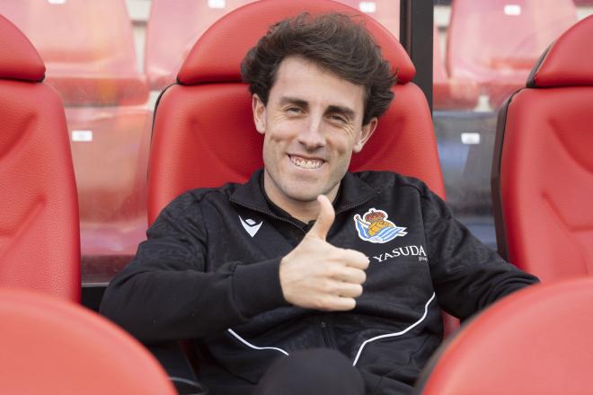 Álvaro Odriozola, en un partido de la Real Sociedad (Foto: LaLiga).