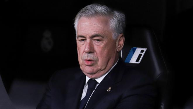 Carlo Ancelotti, en el banquillo del Real Madrid (Cordon Press)