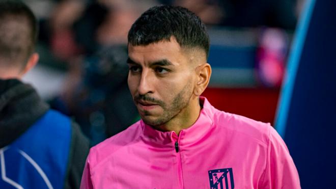 Ángel Correa, en un partido del Atlético de Madrid (Cordon Press)