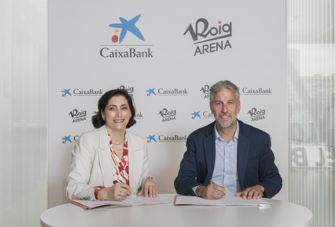 Roig Arena firma con Caixabank