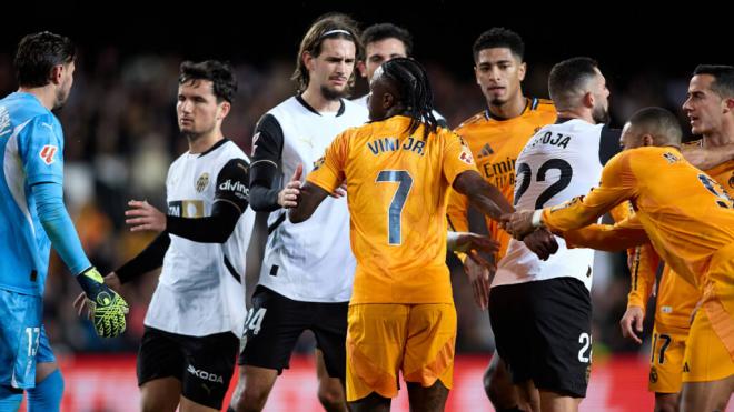 Vinicius Jr en Mestalla (Fuente: Cordon Press)