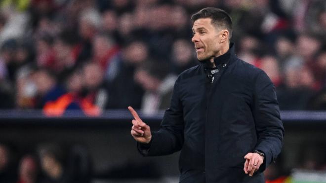 Xabi Alonso, en un partido del Bayer Leverkusen (Cordon Press)