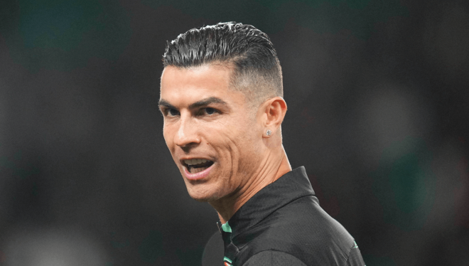 Cristiano Ronaldo, antes de un partido con Portugal (Foto: Cordon Press).