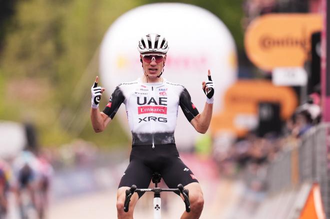 Juan Ayuso, ganador de la séptima etapa del Giro de Italia (Foto: X).