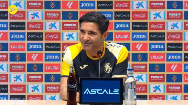Marcelino García Toral, en sala de prensa.