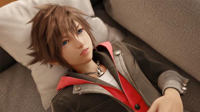 El primer diseño del nuevo Sora en Kingdom Hearts 4.