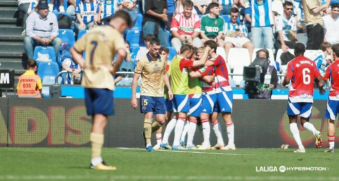 Gol del Granada al Deportivo (Foto: LALIGA).