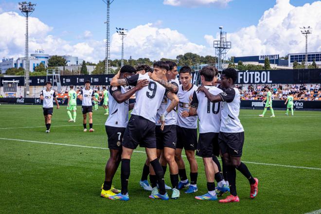 Aimar Blázquez, delantero del VCF Juvenil