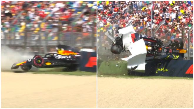 Yuki Tsunoda protagoniza el accidente más impactante de los últimos años en la F1