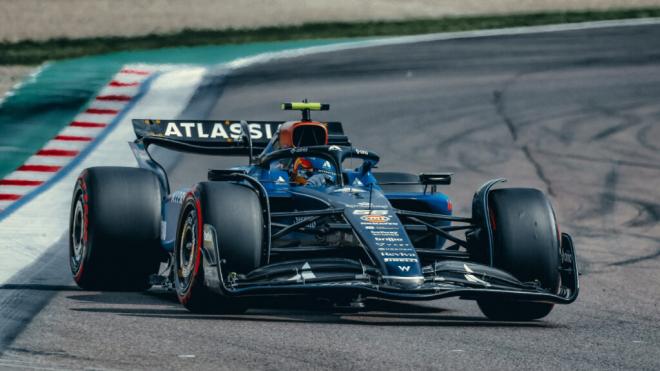 Carlos Sainz, durante el Gran Premio de Imola (Foto: Williams Racing).