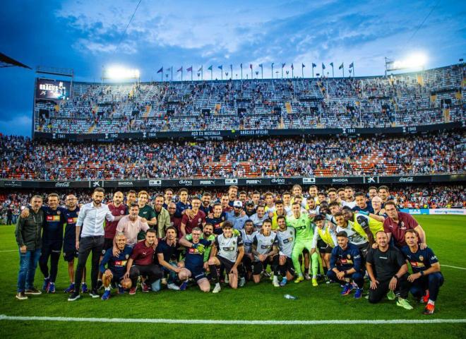 Foto de familia de la plantilla