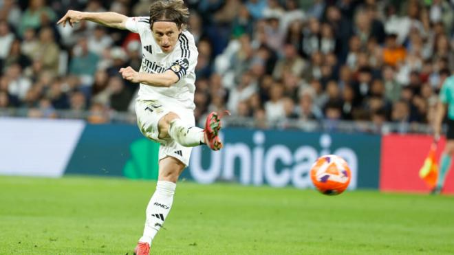 Luka Modric, en el Real Madrid - Mallorca (Foto: EFE)
