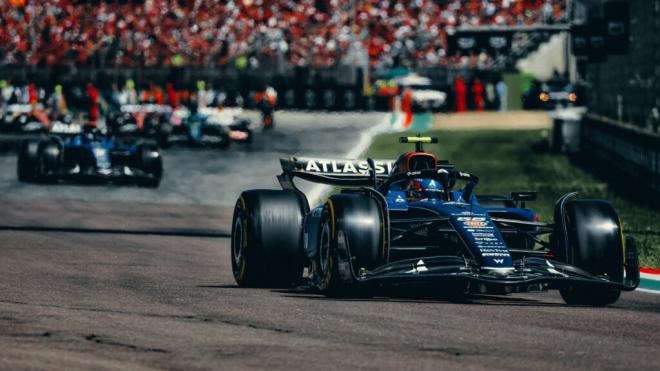 Carlos Sainz, durante el Gran Premio de Imola (Foto: Williams Racing).