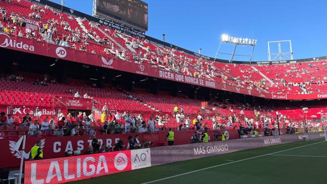 Imagen del Sánchez-Pizjuán antes del Sevilla - Real Madrid (Foto: Kiko Hurtado).