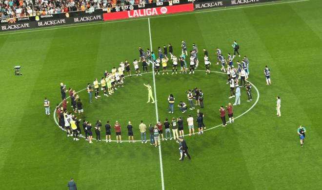 Jaume Doménech se despide de Mestalla