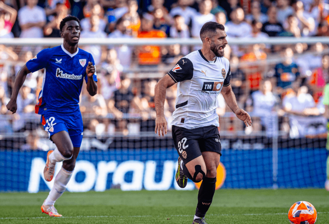 Un lance del Valencia CF - Athletic del año pasado (Foto: Valencia CF)